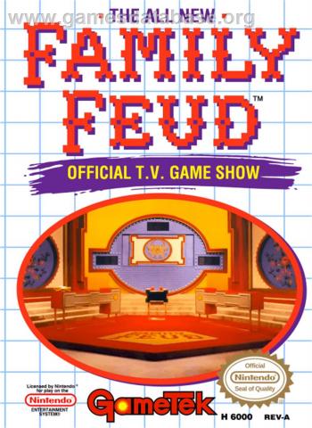 Cover Family Feud for NES